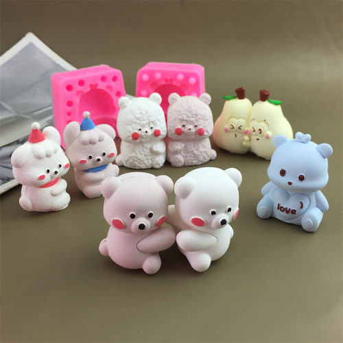 情人节摆件慕斯蛋糕巧克力模