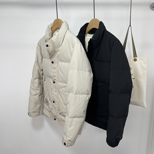 5mm冬季韩版保暖立领羽绒服百搭潮流时尚简约休闲加厚90绒外套男