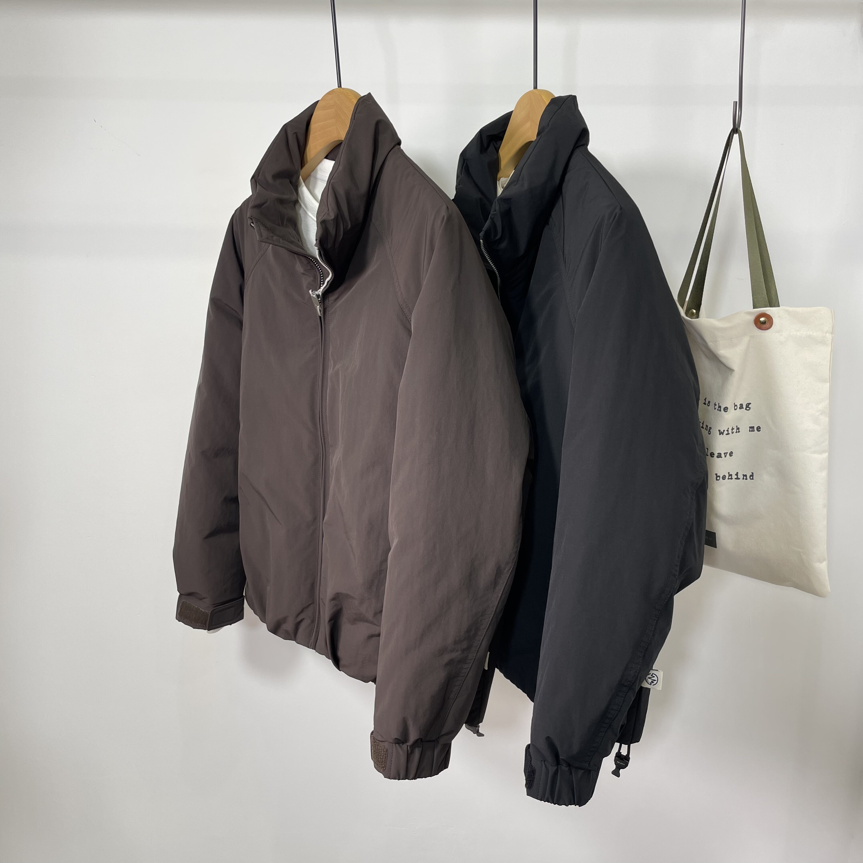 东隅桑榆冬季新款男士立领羽绒服加厚保暖日系宽松痞帅工装外套潮