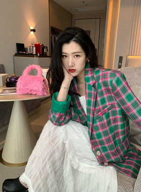 宽松设计感小众西服外套