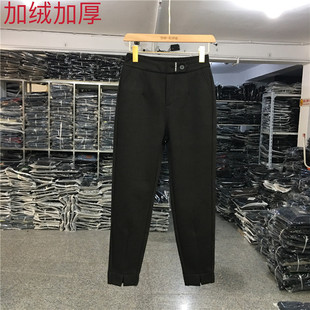 绿枝1220毛呢西装裤子女2026 秋冬款百搭休闲西装呢子裤春秋