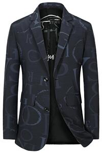 21069P105小西装男装外套男西服韩版轻奢春秋中青年修身薄西便服图片