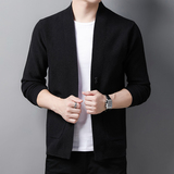 8918P53气质针织开衫羊毛衫外套男士休闲青中年长袖修身毛衣上衣，男装针织衫/毛衣，星座1010A-2