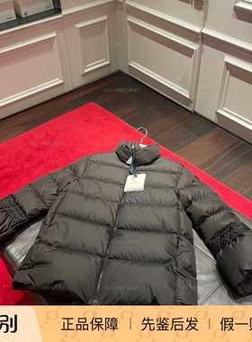 意大利奥莱 Moncler 女士立领宽松羽绒服 BARROUDE 黑色 2码