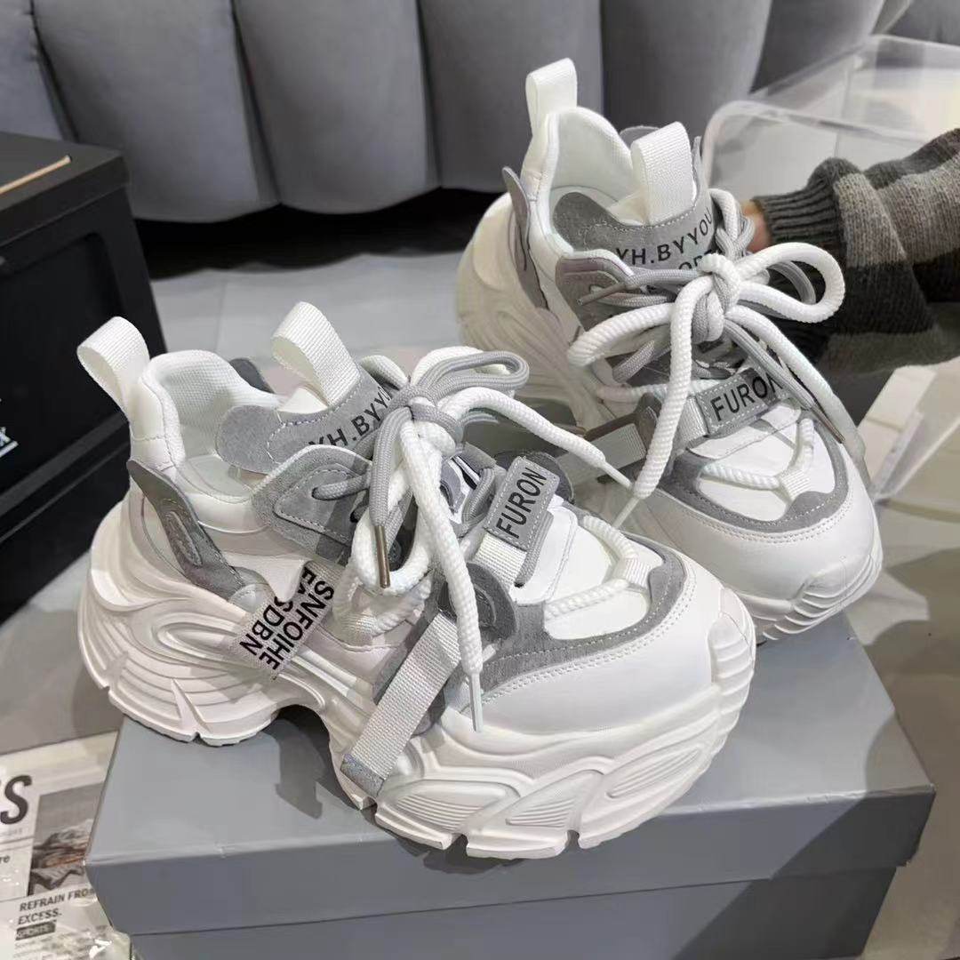 2026春夏厚底复古老爹鞋女百搭显腿长运动休闲鞋时尚厚底鞋增高鞋,女鞋,老爹鞋,淘宝优惠券,粉丝福利购,淘宝优惠卷