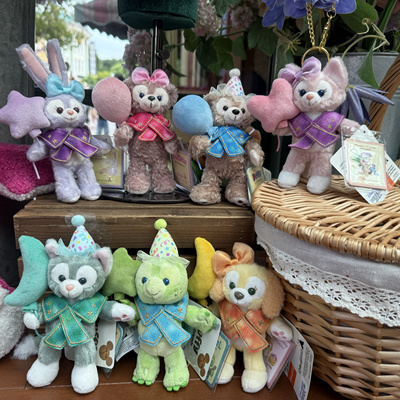 正品香港迪士尼气球七宝玲娜贝儿星黛露雪莉玫可琦安饼饼挂件包挂