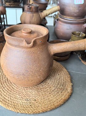 1200ml大砂罐传统土陶沙罐手工煮