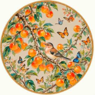 原创版权事事如意喜上枝头十字绣2026新款满绣团圆风好运围绕自绣