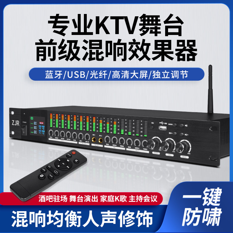 ZJR音响防啸叫15路均衡灯