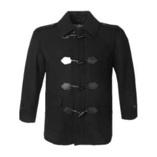 LONDON FOG/伦敦雾正品商务男装翻领中长款羊毛呢绒外套LW15WJ413