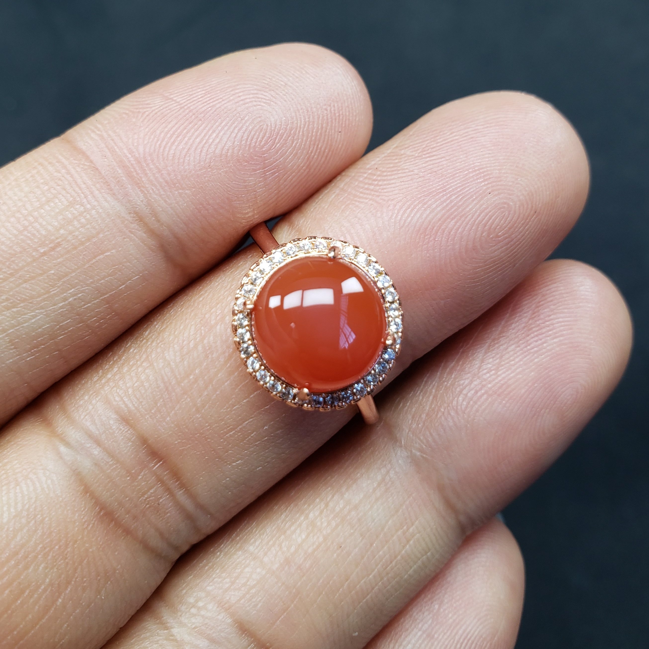 保山南红戒指冰红蛋面开口戒指红润高冰起荧光925银精镶款,饰品/流行首饰/时尚饰品新,戒指/戒面,淘宝优惠券,粉丝福利购,淘宝优惠卷