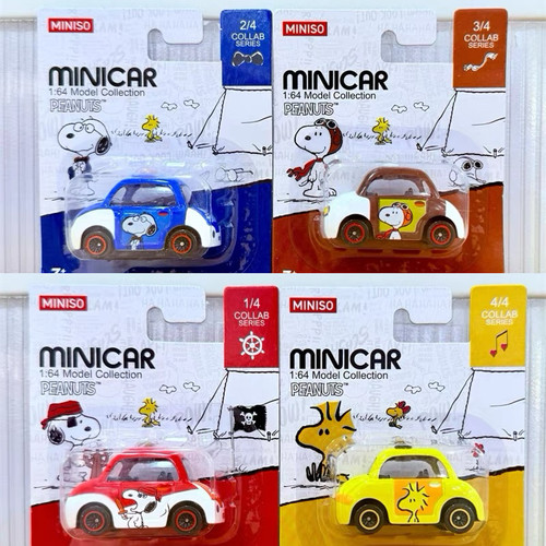 MINISO164史努比合金小车