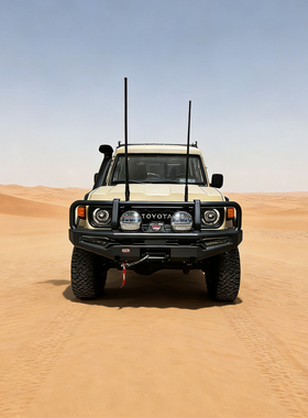 适用于 丰田 LC71  76 78  ARB 牛栏杠 改装前竞技保险杠 防撞梁