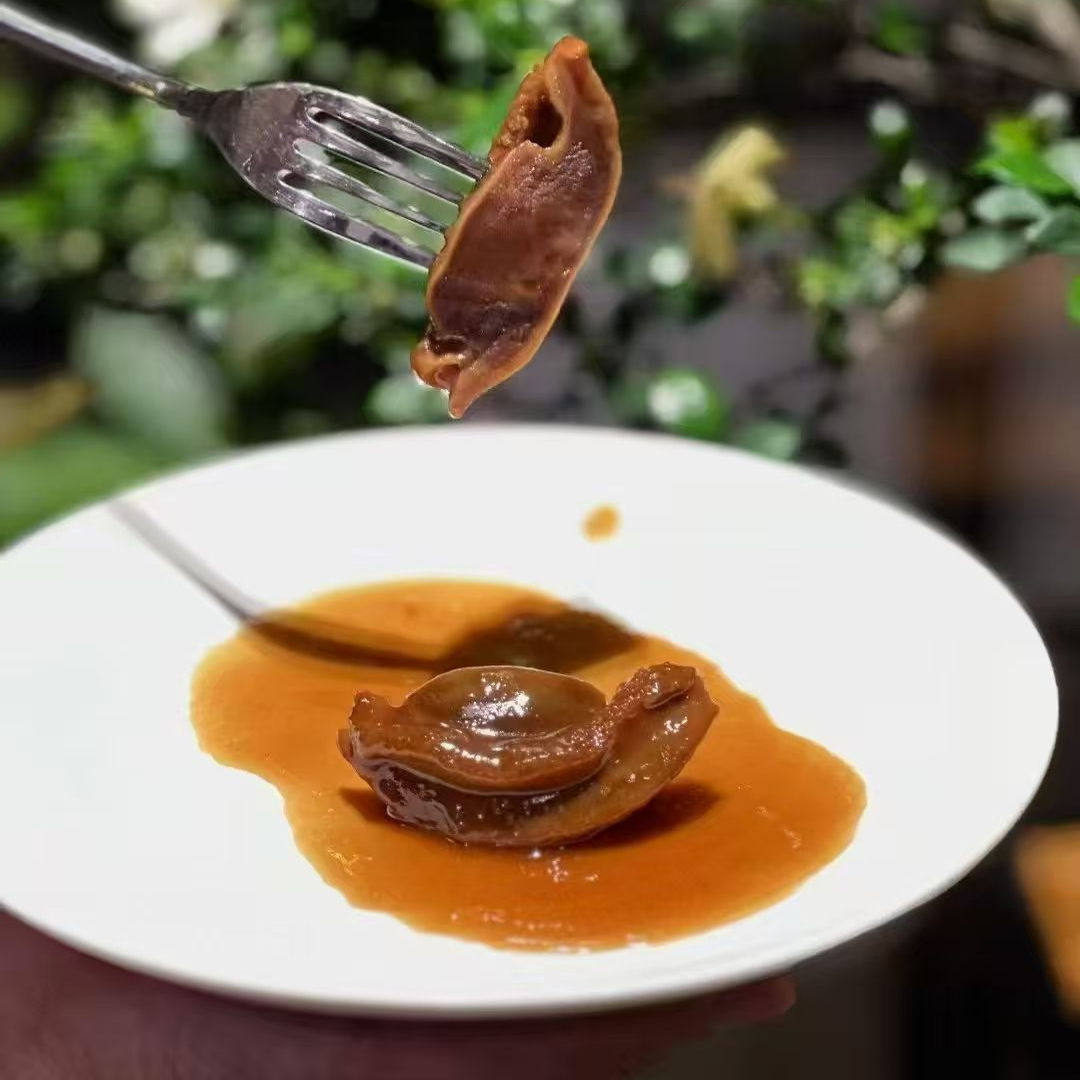 加热即食溏心鲍鱼单只捞饭干鲍6头8头10头12头糖心干鲍私房菜单