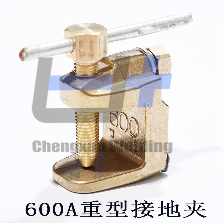 重型全铜地线夹600A全铜接地器
