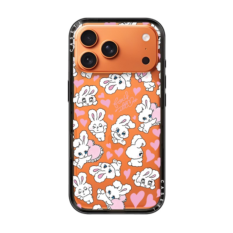 CASETI华强北潮牌爱心小白兔星光鼠鼠新壳体C家适用iPhone17promax苹果16pro手机壳15防摔14磁吸保护套13可爱
