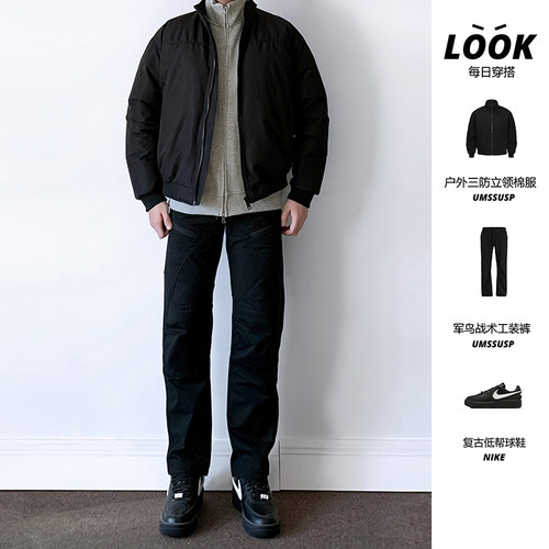 冬户外机能三防加厚保暖防风棉服