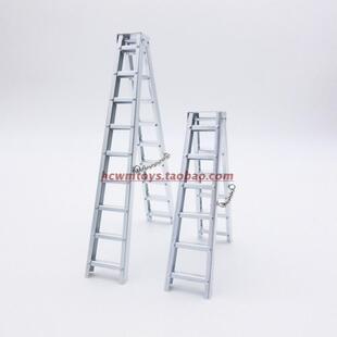 1:10遥控仿真攀爬车TRX4配件D90 SCX10三代车壳行李架装饰人字梯