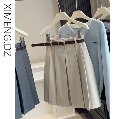 日常通勤A字半身裙女春夏