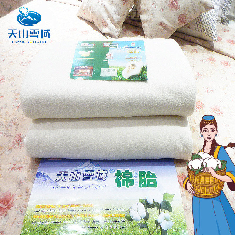 天山雪域新疆棉被芯长绒棉花被棉胎夏春秋冬被棉絮褥子千层网纱被,床上用品,棉花被,淘宝优惠券,粉丝福利购,淘宝优惠卷