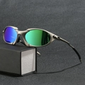 Silver Frame Green Film