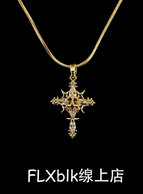 十字架吊坠男女情侣款