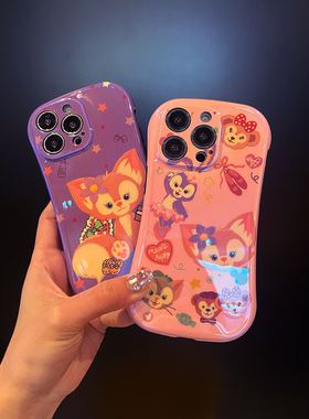 星黛露可爱卡通小蛮腰适用于华为mate60pro手机壳P60荣耀90pro蓝光软壳X50高级感防摔nova11新款P60pro硅胶女