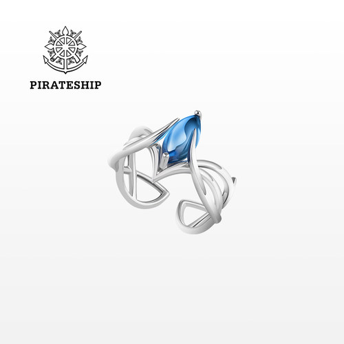 精灵开口戒指女高级感S925银