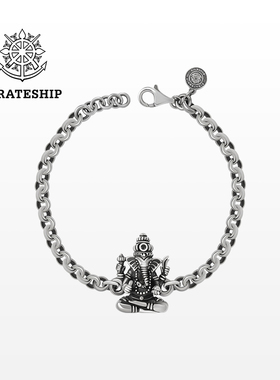 海盗船银饰手链女轻奢时尚饰品