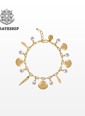 海盗船银饰手链女轻奢小众高级感