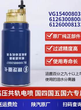 陕汽PL420 柴油滤芯 60033346油水分离 612630080088 1335滤清器