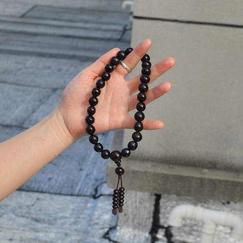 秒沉水天然无患籽手持36颗念珠