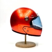 橘红箔VELDT摩托车头盔揭面盔3c认证全盔电动车踏板头盔新款 半盔