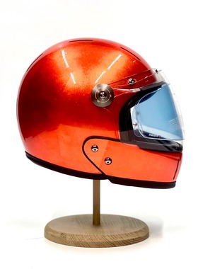 橘红箔VELDT摩托车头盔揭面盔3c认证全盔电动车踏板头盔新款半盔