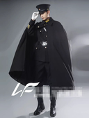 2025新款 包邮 披风毛呢全套宽松剧本推理演出写真影楼 民国军阀男士