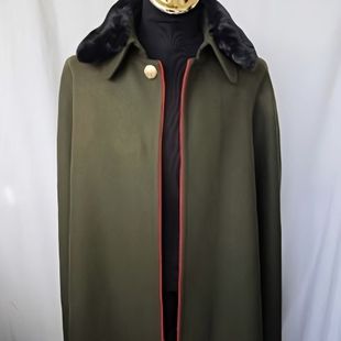 民国少帅斗篷披风大衣国风经典款高街爆款高档面料披风