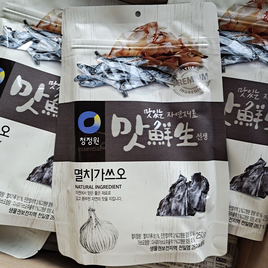 原装进口韩国清净园银鱼粉250g韩式嫩豆腐银鱼大酱汤烧菜佐料调料