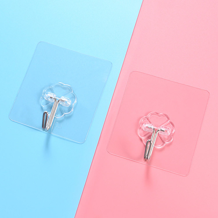 Strong glue transparent Hooks Sticking hook No trace Wall Wall hanging Bearing Hook nail dorm Upper berth Bed curtain Hooksin the Storage consolidation , Family finishing equipment , Hook/Sticky hooks  category - from Buy2taobao.com to provide professional Taobao agent buy service