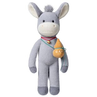 问童子 驴玩偶 小毛驴毛绒玩具安抚陪伴玩偶睡觉抱公仔娃娃礼物