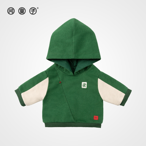问童子玩偶服装卫衣/发财