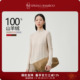 春竹半高领羊绒套衫 新款 100%山羊绒宽松毛衣女上衣13
