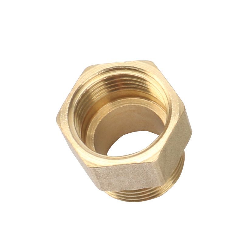 全铜加厚内外丝直接4分6分1寸加长延伸接头4分外丝转6分内丝