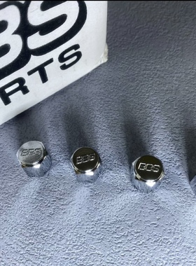 日本BBS轮毂轮圈原厂原装气门帽气门芯气门嘴盖气嘴帽铝合金银色