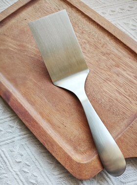 SUS304不锈钢牛排铲料理铲铁板烧煎铲披萨铲手抓饼漏铲平底锅烧烤