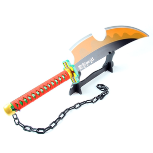 鬼灭之刃日轮刀 第二季宇天元音柱我妻善逸刀 道具竹制未开刃