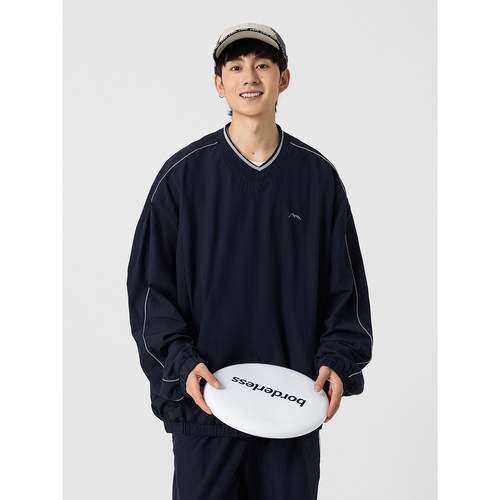 日系反光条纯色工装上衣男cityboy休闲套装长袖外套