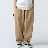 廓形潮牌休闲长裤 日系CityBoy宽松复古工装 长裤