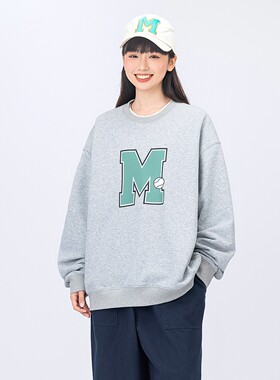 圆领卫衣19.9合集新款字母圆领套头卫衣男女同款休闲百搭上衣