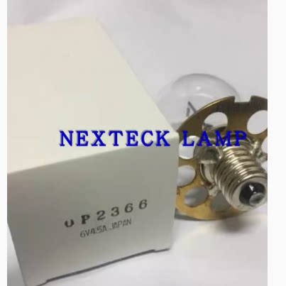 HOSOBUCHI卤素灯OP2366 6V4.5A(27W) 瑞士HAAG-STREIT九孔裂隙灯