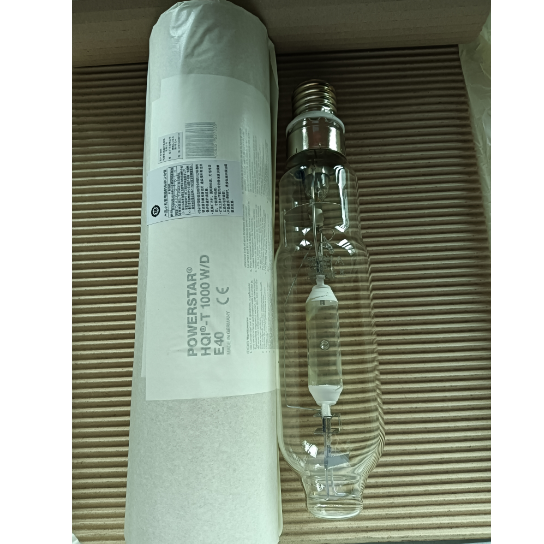 灯管OSRAM欧司朗HQI-T 1000W/D欧标2000W直管型E40金卤灯泡网球场